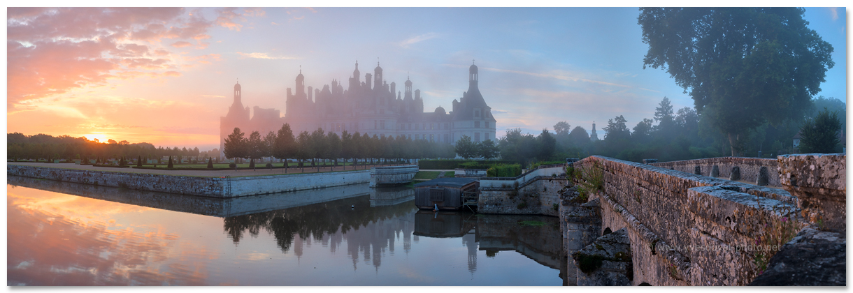 Le chateau de Chambord (Val de Loire)